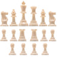 AMEROUS Chess Pieces, Chessmen with 3.75” King Height, Figure Figurine Chess Pawns for Chess Board Game - Pieces Only
