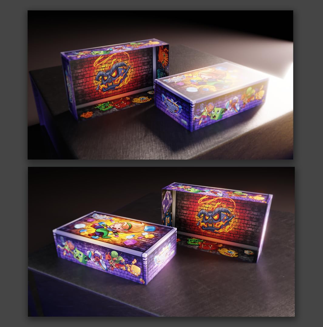Treasure Trunk, Storage Solution for Dungeon Drop Board Game by Phase Shift