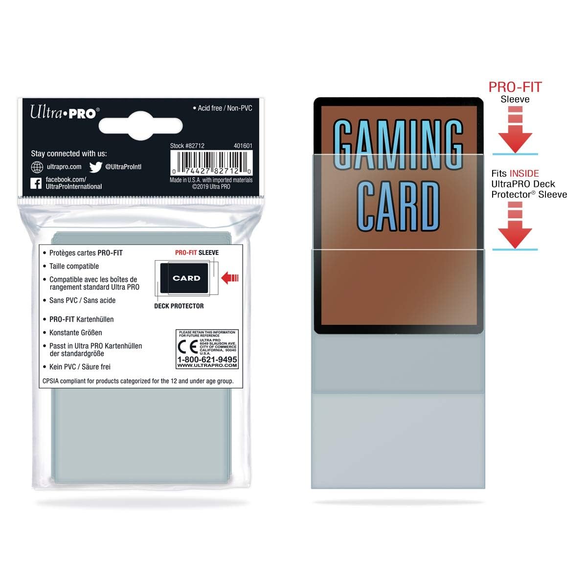 Gaming Generic 82712 Deck Protector, Multi, One Size