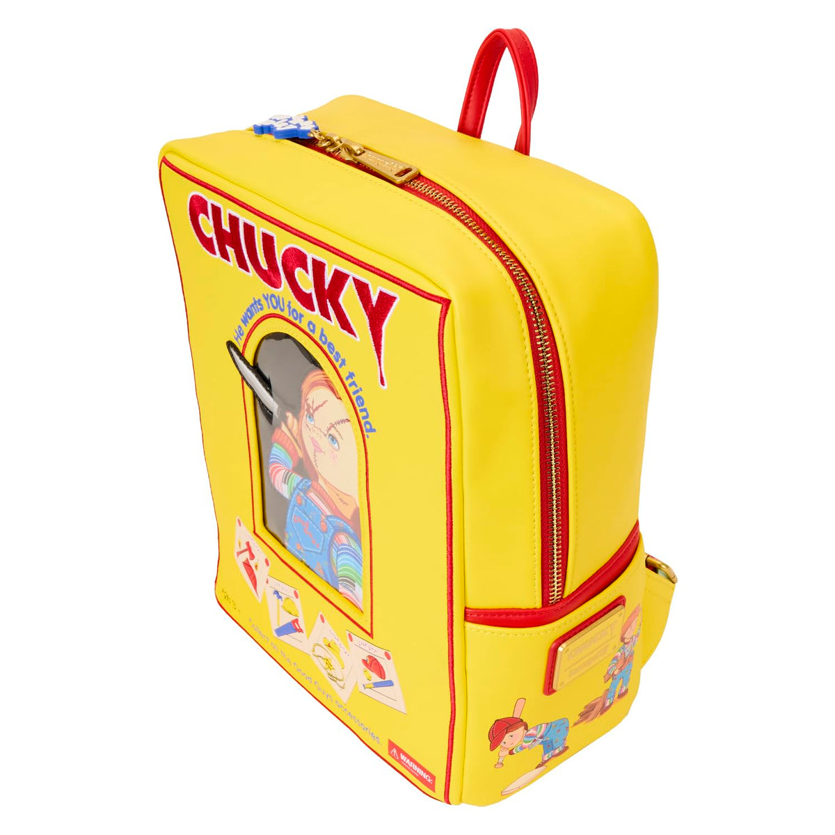 Loungefly Child's Play Chucky Good Guys Box Mini Backpack
