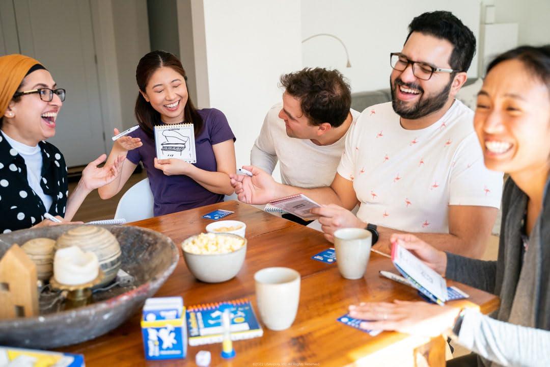 Telestrations Original 8-Player | Family Board Game | A Fun Family Game for Kids and Adults | Family Game Night Just Got Better | The Telephone Game