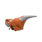 Mattel Jurassic World Dominion Uncaged Dinosaur Toy with Clicker-Controlled Motion & Sound, Click Tracker Atrociraptor Red Dino Action Figure