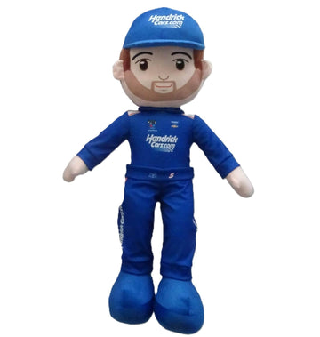 PLUSHIBLE BRIDGING MILES WITH SMILES Hendrick Motorsports Kyle Larson NASCAR Plush Toy - 14" Soft Stuffed Toy for Kids & Fans | Official 2-Time Cup