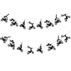 Motorcycle Theme Banner Garland, Motorcycle Party Decorations