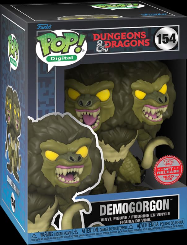 Funko POP! Digital Demogorgon NFT Exclusive Physical Pop