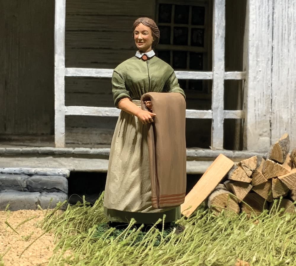 W. Britain American Civil War Civilian 31391 Nurse with Blanket 1:30 Scale Metal