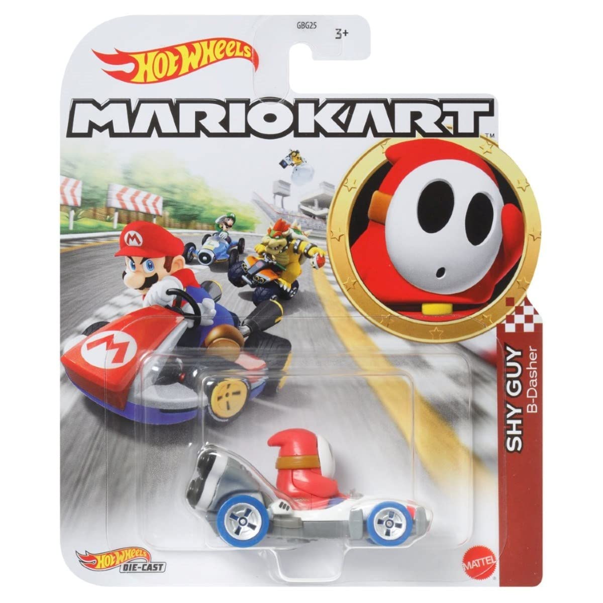 Hot Wheels Mario Kart Shy Guy, [Toty Winner] B-Dasher