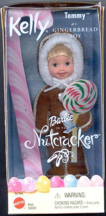 Barbie Nutcracker Kelly Tommy as Gingerbread Boy Doll (2001)
