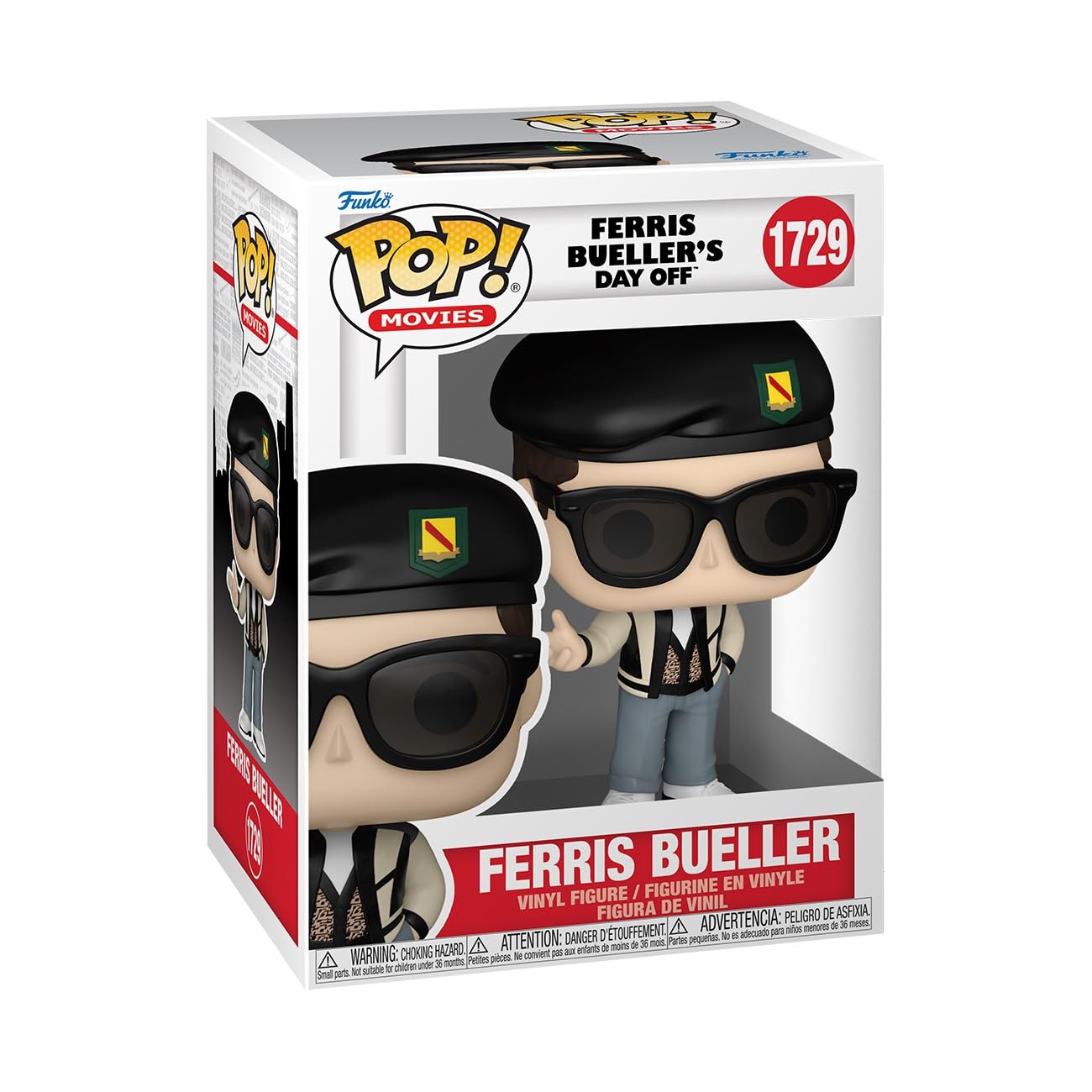 Funko Pop Movies: Ferris Bueller's Day Off - Ferris - Collectable Vinyl Figure - Gift Idea - Official Merchandise - Toys for Kids & Adults - Comedy