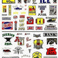 Dry Transfer, Product/Advertising Signs