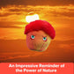 Thunderheads Heat Wave Plush, Nature-Inspired Educational Plushie with Fact Card, Soft Collectible & Sustainably-Made Weather Gift Stem Learning