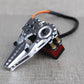 yuenhoang 1PCS Mechanical Robot Arm Silver Metal Mechanical Claw Max Jaw Opening Distance 61mm RC Robotic Paws Gripper Parts for DIY Remote Control