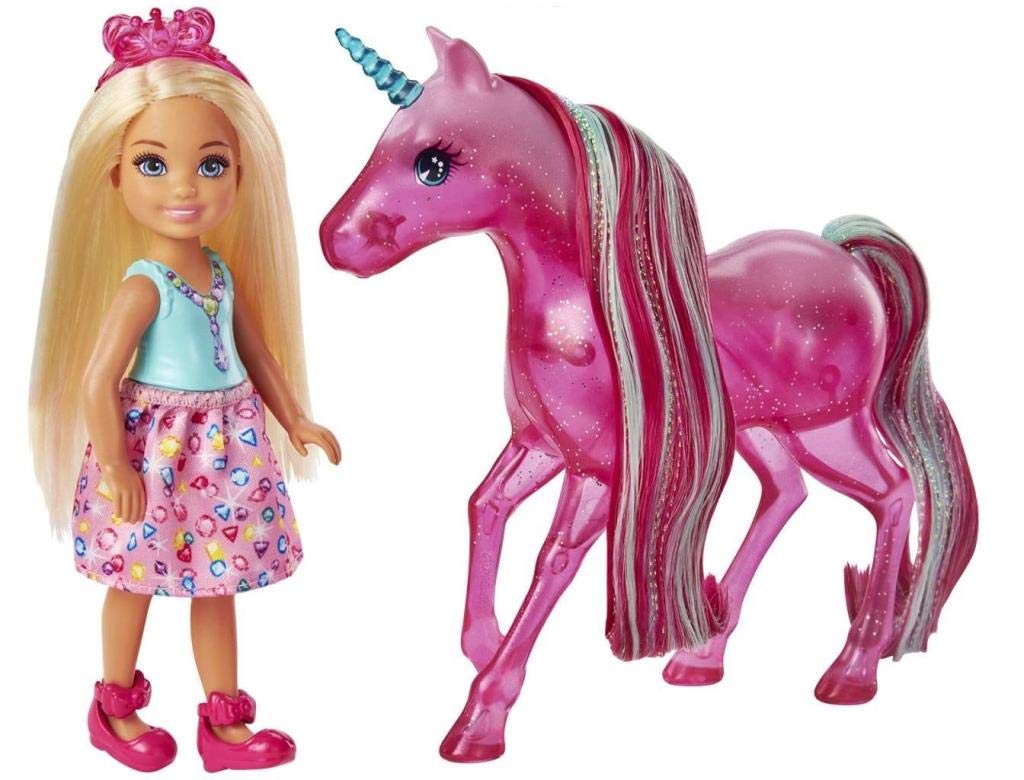 Barbie Dreamtopia Chelsea Doll and Unicorn