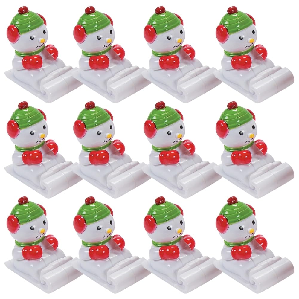 Fun Express Snowman Pullback - Toys - 12 Pieces