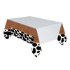 Yeehaw Plastic Table Cover - 54" x 96" (Pack of 1) - Premium Party Essential - Vibrant, Durable & Easy-Cleanup Tablecloth for Festivities & Events