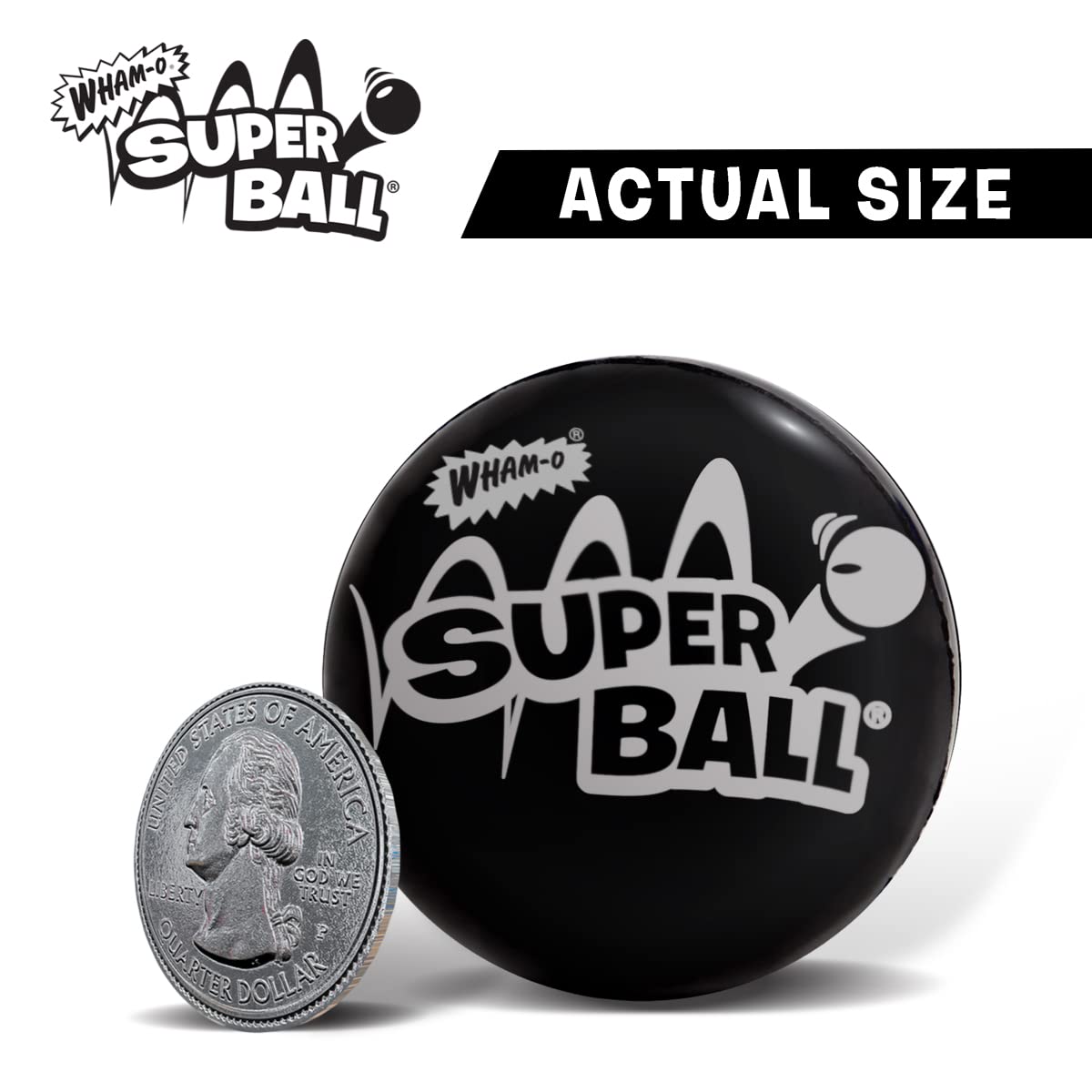 Wham-O Superball - The Original Superball (Black (1 Piece)