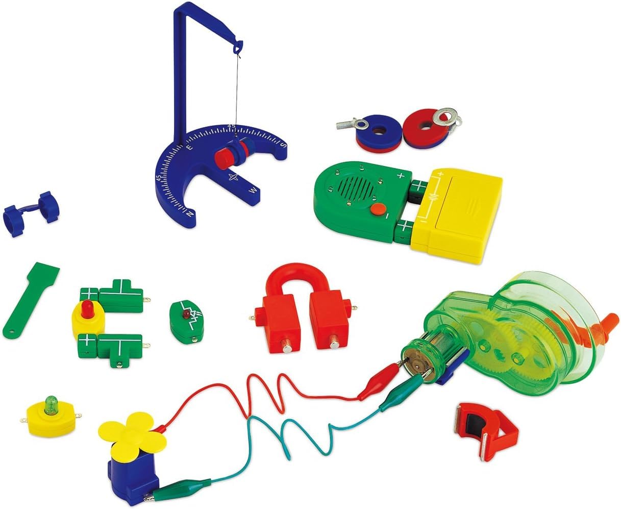 Popular Playthings Electricity and Magnetism Combination Kit, Stem Educational Toy, Science Set Gift for Kids Ages 8-12