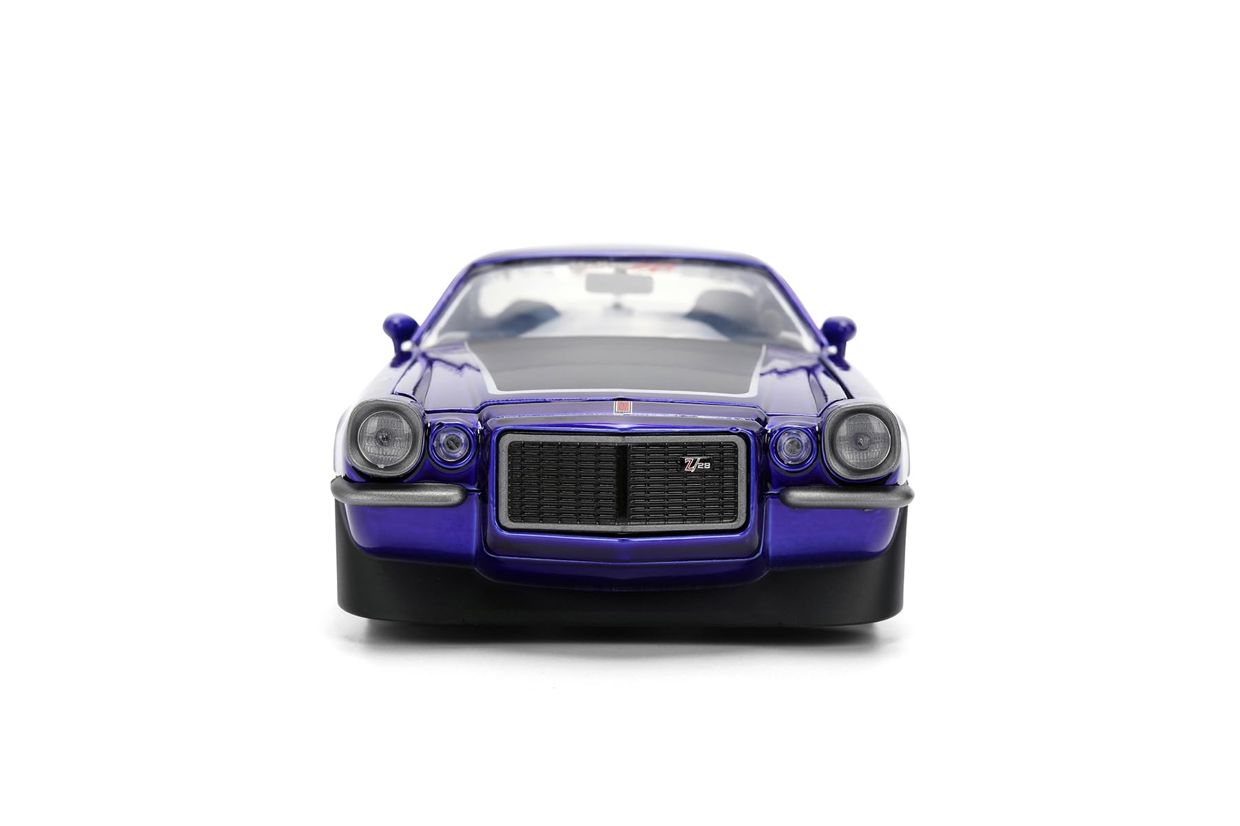Jada 1971 Chevy Camaro Z28, Purple Toys 36592-1/24 Scale Diecast Model Car
