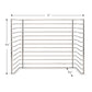 Melissa & Doug Puzzle Storage Rack - Wire Rack Holds 12 Puzzles