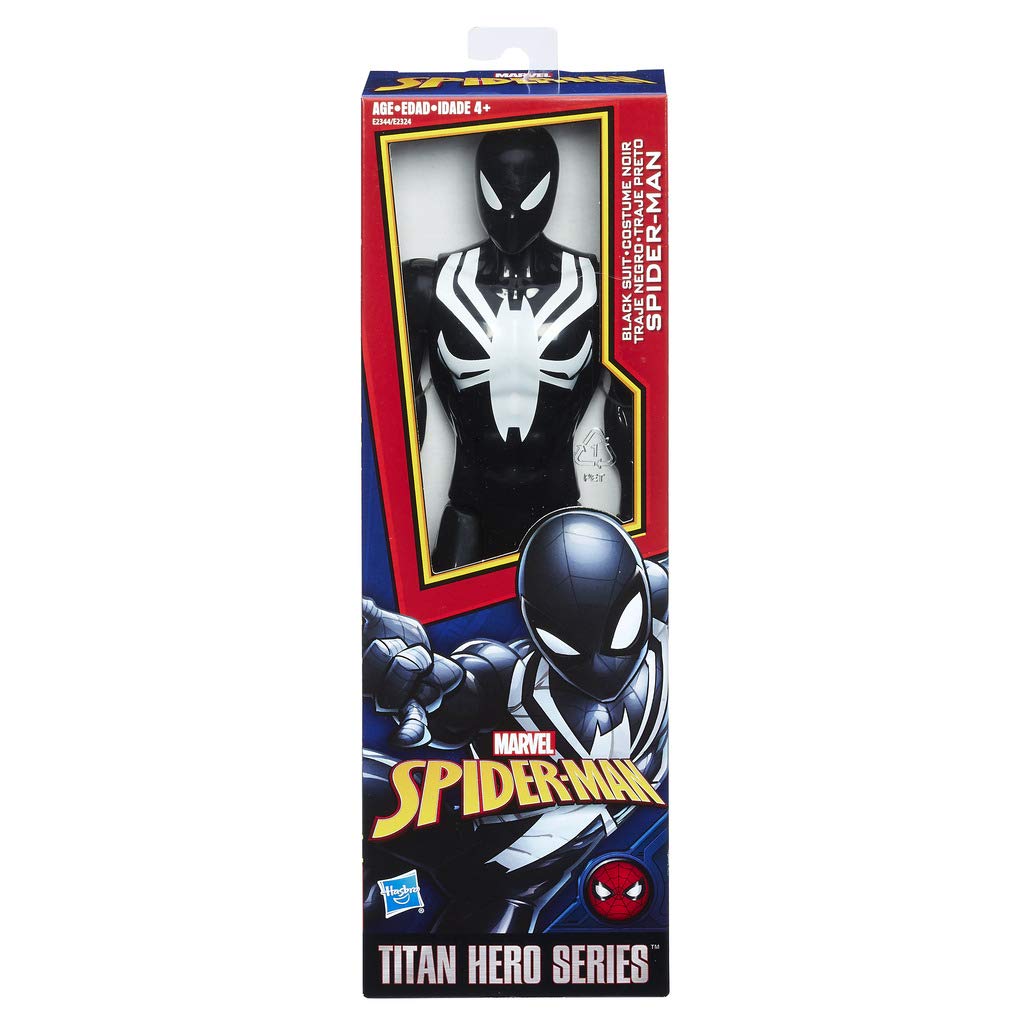 Spider-Man Titan Hero Series Web Warriors: Black Suit Spider-Man