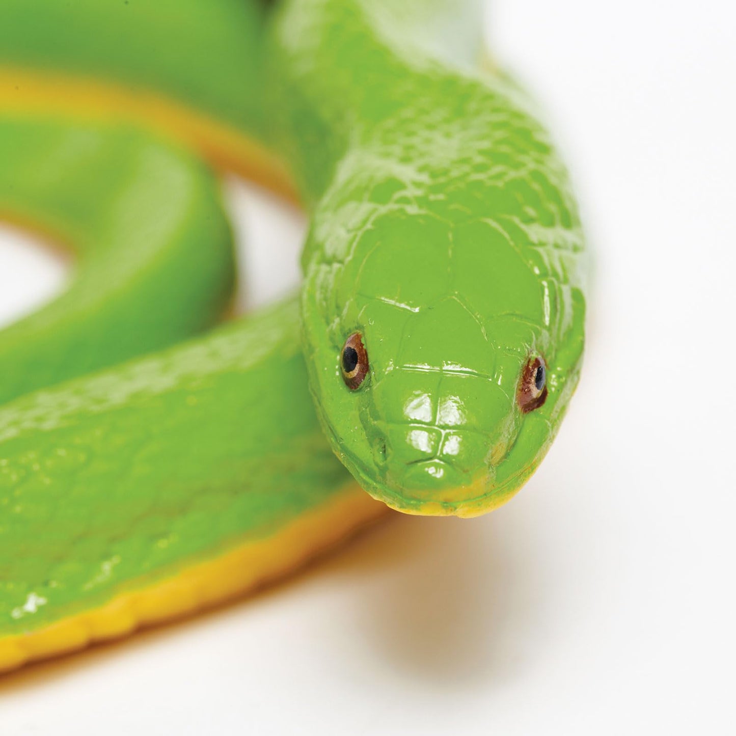 Safari Ltd. Rough Green Snake Figurine - Detailed 36" Plastic Model Figure - Fun Educational Play Toy for Boys, Girls & Kids Ages 3+