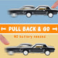 KiNSMART 1964 1/2 Ford Mustang 1:36 Scale 5" Die Cast Metal Model Classic Toy Car (Black)