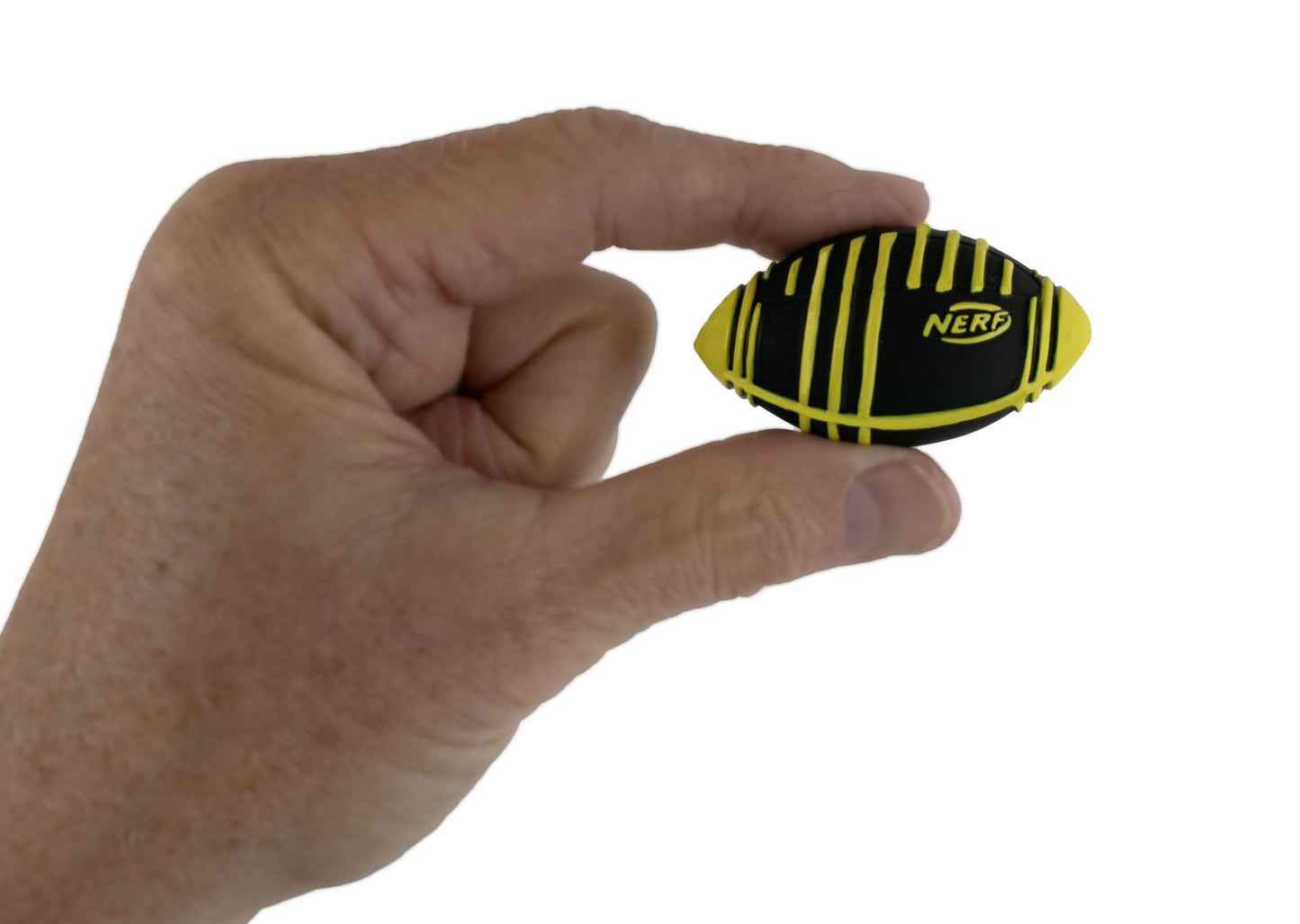 World's Smallest Super Impulse Nerf Weather Blitz Football - Mini Nerf Foam Football, Small Football Collectible Toy for Kids Ages 6 and Up, Color