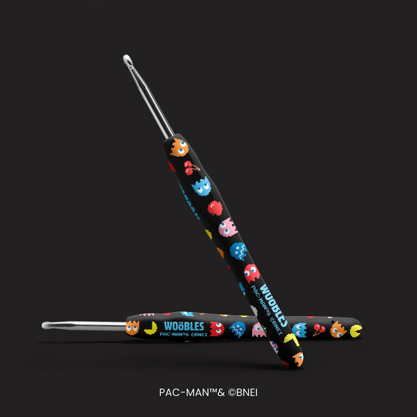 The Woobles Beginners Crochet Kit with Easy Peasy Yarn as seen on Shark Tank - with Step-by-Step Video Tutorials - PAC-MAN Crochet