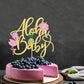 Kaoenla Flamingo Theme Aloha Baby Shower Cake Topper,