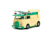 Jada Teenage Mutant Ninja Turtles Party Wagon - Hollywood Rides 1:32 Scale Die-Cast, Opening Doors, Detailed Interior - Collectible for Adults & Kids