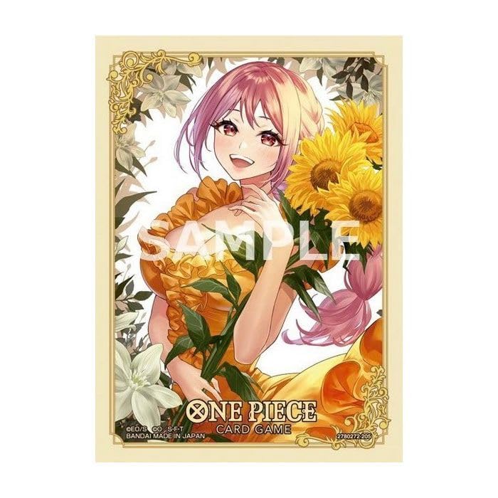 One Piece Card Game Protective Sleeves - Official Sleeve Limited Edition Vol.4 - Rebecca - 70ct Sleeves