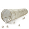 3 Sprouts Kids Play Tunnel - Pop Up Collapsible Tunnels with Recycled Fabric - Fun Crawling Tunnel for Children to Crawl Through, Gross Motor Toy