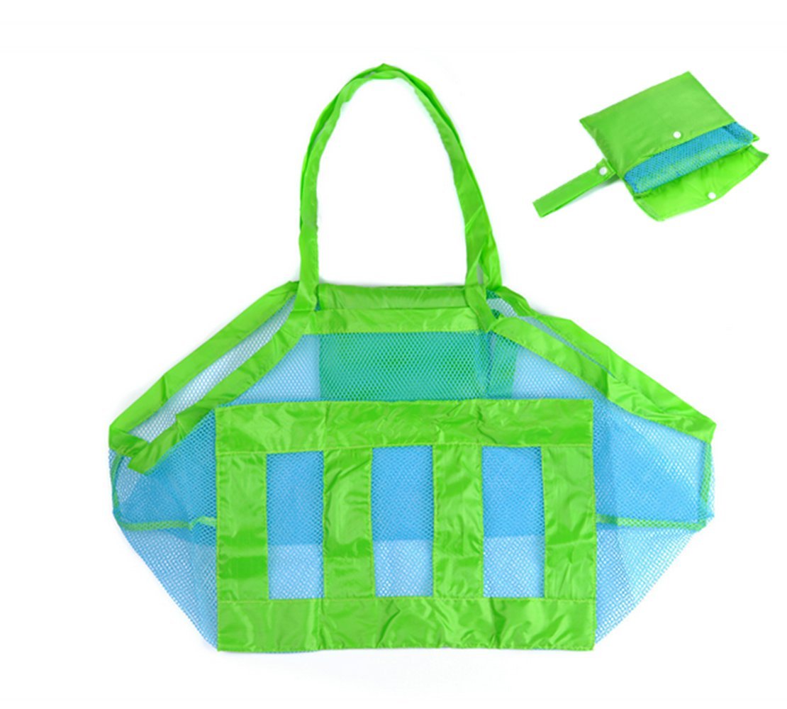 Cafurty Extra Large Mesh Beach Bag Tote Bag Beach Necessaries Stay Away from Sand, Large Netted Beach Bag for Holding Toys