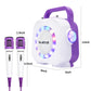 Karaoke Machine for Kids - Bluetooth Speaker with 2 Microphone - Portable Kids Karaoke Machine for Girls and Boys - Birthday Gift for Girls and Boys