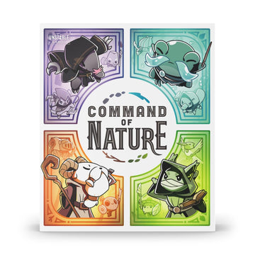 Unstable Games Command of Nature Card Game - Nature-Themed Strategy Game for 2-6 Players, Ages 8 and Up - Family Game Night Card Game from