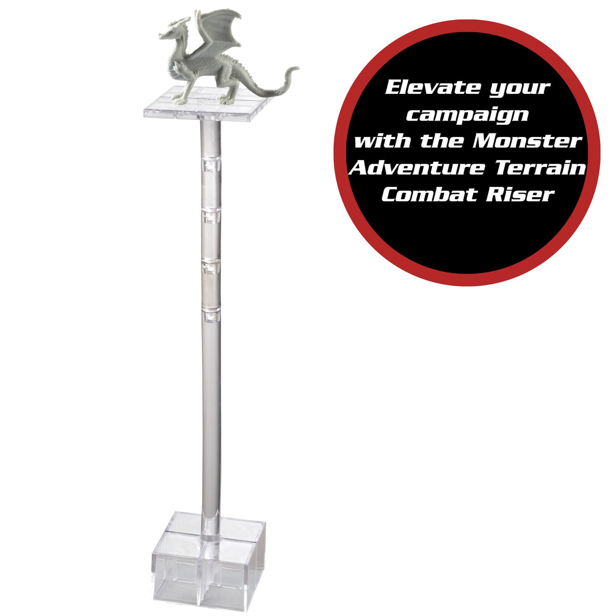 Monster DND Adventure Terrain Combat Risers for Flying Miniatures, 2 Pack