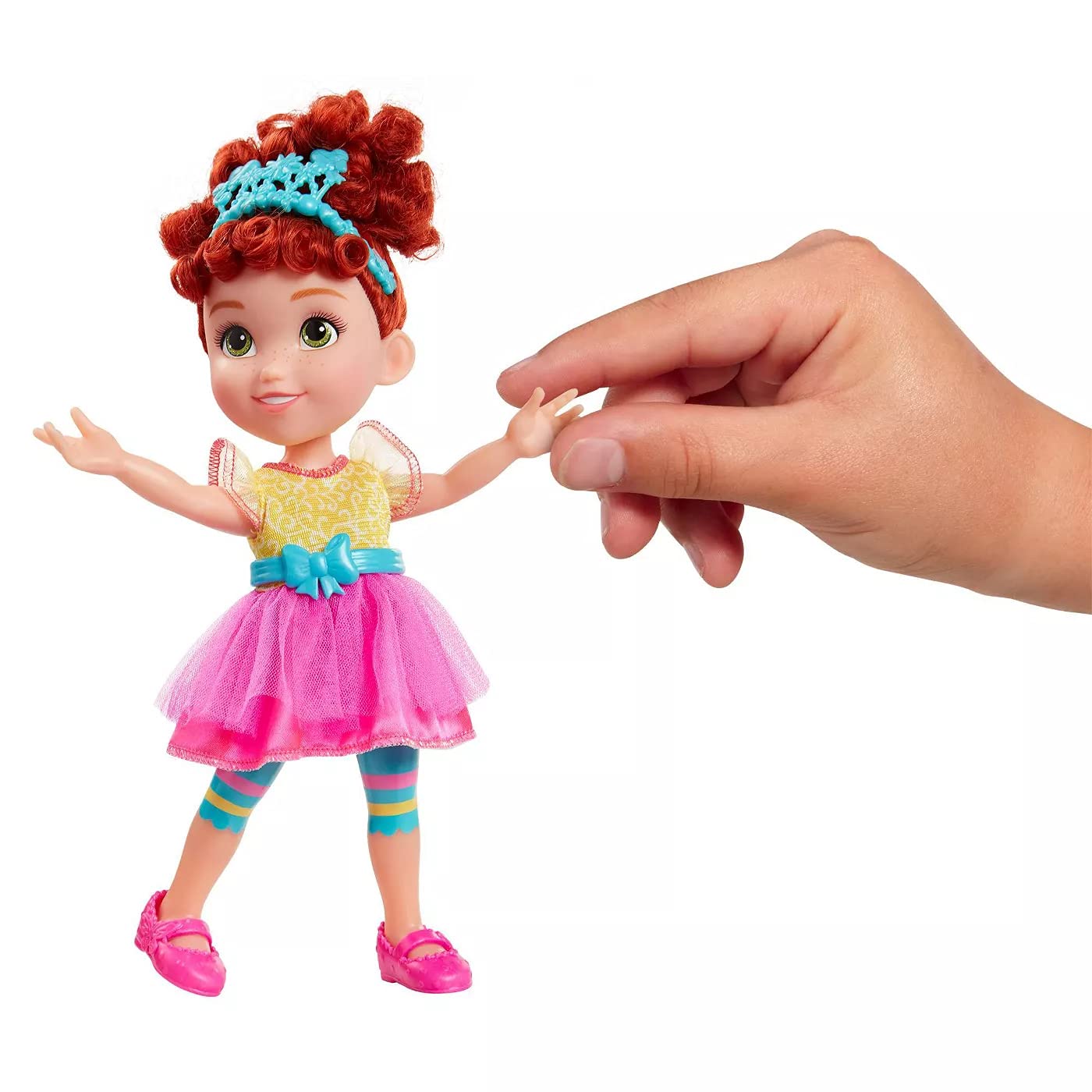 Jakks Disney Fancy Nancy Doll and Book Set Featuring "My Fanciest Things" - Learn About All The Fancy Things in Nancy's Room - Fancy Nancy Doll