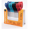 Children's Safety Scissors, Blunt, 5 in. Length, 1-3/4 in. Cut, 12/Pack