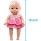 Little Darlings Carry and Play 12” Doll, multicolor (3739)