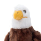 The Petting Zoo Bald Eagle Stuffed Animal, Gifts for Kids, Wild Onez Zoo Animals, Bald Eagle Plush Toy 9 inches