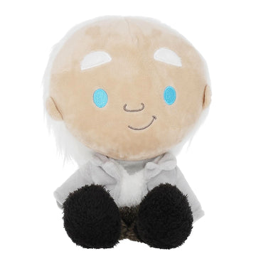 Back to The Future Doc Brown Cuteeze Stuffed Plush Toy - 12 Inch Extra Soft Plushie - Crinkle Sound in Ears - Beans in The Body for Comforting Feel