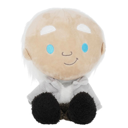 Back to The Future Doc Brown Cuteeze Stuffed Plush Toy - 12 Inch Extra Soft Plushie - Crinkle Sound in Ears - Beans in The Body for Comforting Feel
