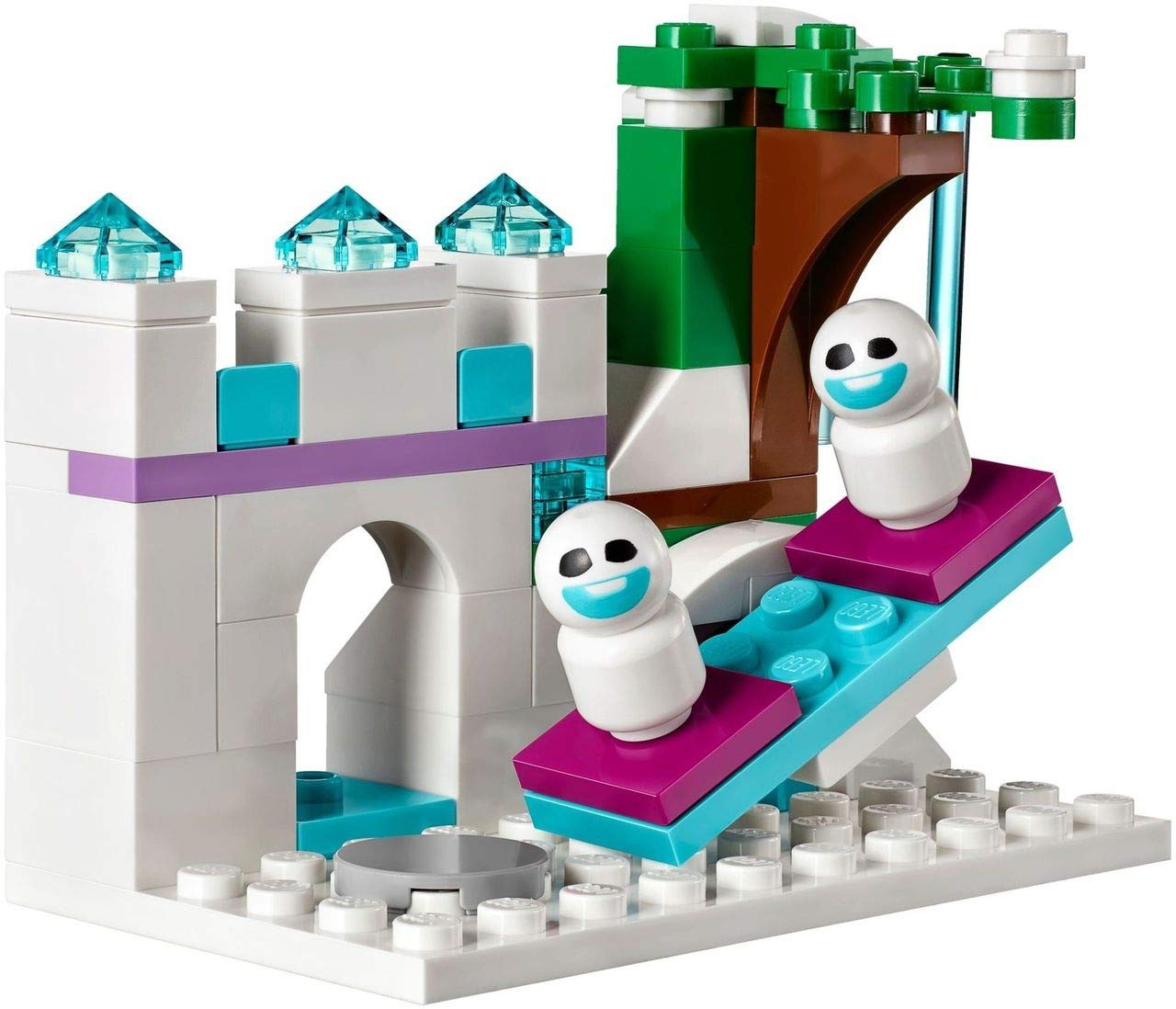 LEGO Disney Frozen Elsa's Magical Ice Palace 43172 Toy Castle Building Kit with Mini Dolls, Castle Playset with Popular Frozen Characters Including