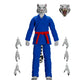 Zoo Jitsu Fighters: Taj the White Tiger (Blue Gi) 6-Inch Action Figure