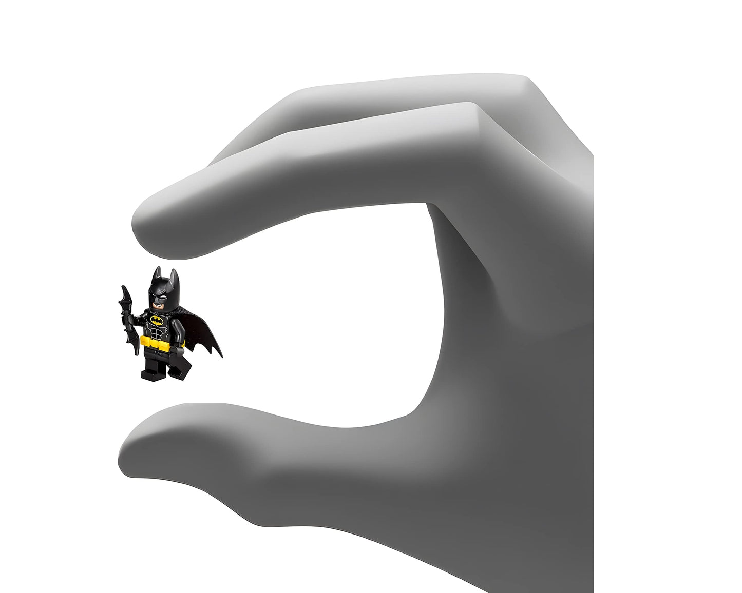 LEGO Super Heroes DC Universe Black Batman Minifigure with Batarang (Traditional Head)