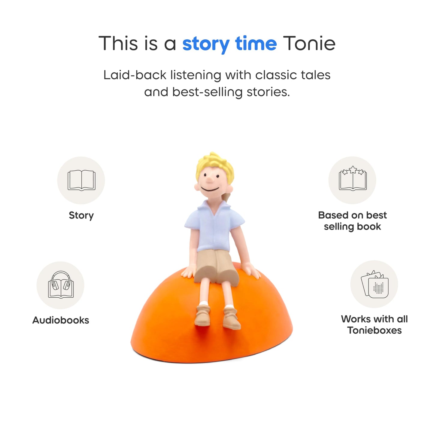 Tonies James and the Giant Peach Audio Toy Figurine from Roald Dahl