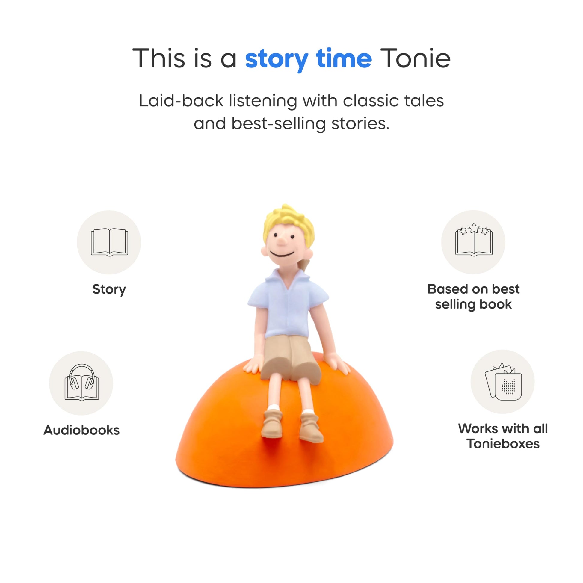 Tonies James and the Giant Peach Audio Toy Figurine from Roald Dahl