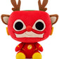 Funko 51064 POP Plush: DC Holiday-Rudolph Flash Comics Collectible Toy, Multicolour
