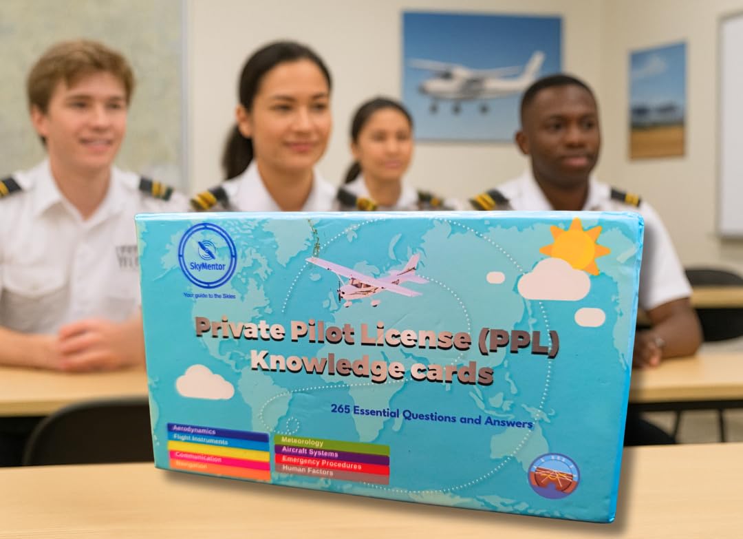 Private Pilot Flash Cards - 265 Aviation Knowledge Boosting Student Pilot Study Guide to Assist with FAA PPL Test Prep. Essential for Checkride