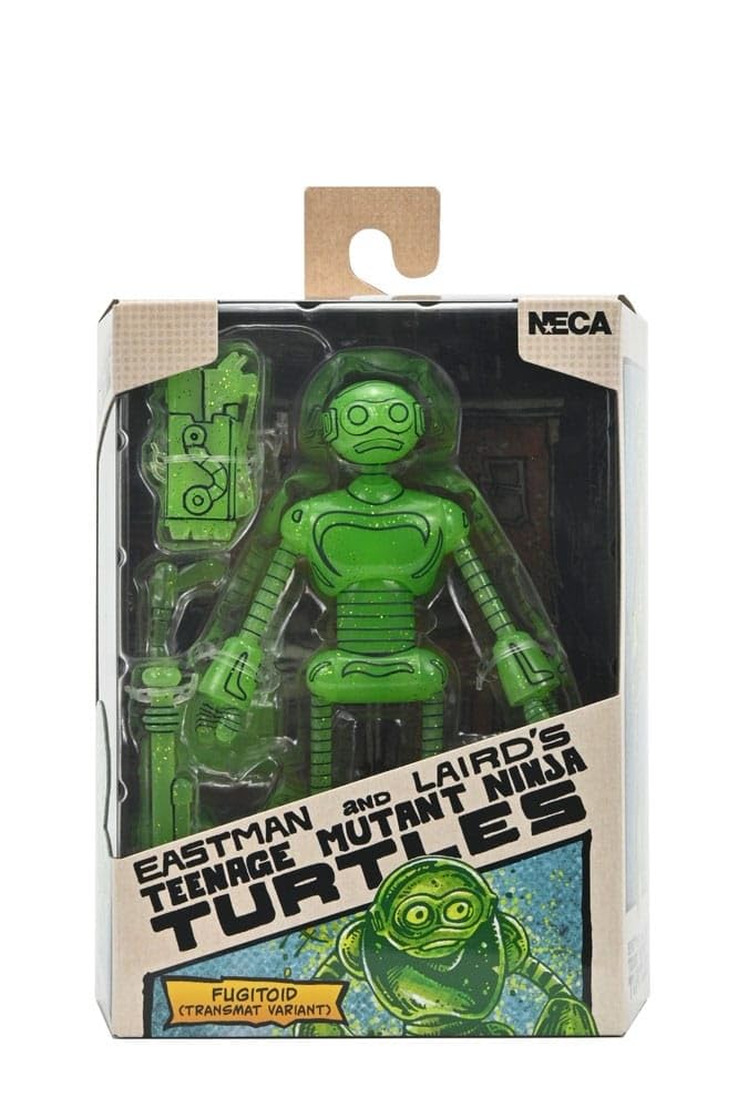 NECA - Teenage Mutant Ninja Turtles Mirage Comics 7" Scale Transmat Fugitoid GID Action Figure